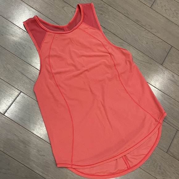 Lululemon Sculpt Tank Coral Pink Medium Estimated Size 8 - Picture 5 of 6